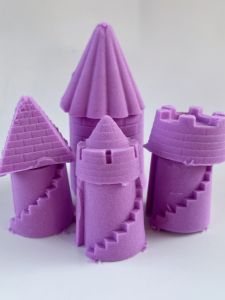 Ibisa Magic Sand Kids Space Toy Kinetic Sand Baby Amusement Park Animal Fruit Dessert Cake Sand Table