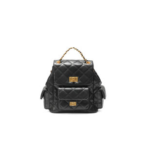 Belle Womens Backpack 2025 New Style Small Fragrance Style Versatile Commuting Traveling Double Shoulder Bag X7431DX5