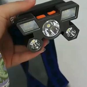 Headlamp Senter Kepala LED Multifungsi 4 Mode Super Terang Jarak Jauh Tahan Air Bisa Di Cas Ss26