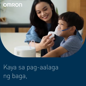 Omron Nebulizer Machine for Asthma with Complete Set for Home use for Kids and Adults NE-C101