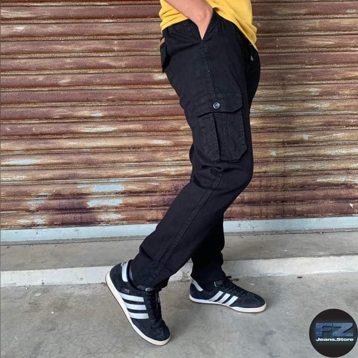 Slim Fit Cargo Pant Slim Fit Cargo Pants Denim Cotton Stretchable
