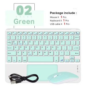 2026 New Multi-Touch Wireless Keyboard Mouse For Android iOS Windows Bluetooth Keyboard For iPad Xiaomi Samsung Tablet Phone