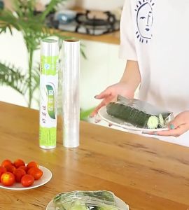 Plastik Wrap Roll Pembungkus Makanan 30cmx10mtr Food Grade