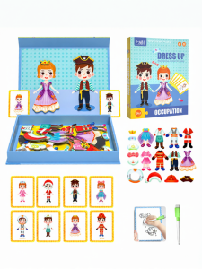 XIAOWANDOU | Đồ Chơi Ghép Hình Từ Tính Giáo Dục cho Trẻ 3-6 Tuổi