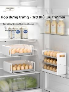 MRUN | Recommended Organizer Refrigerator Egg Storage Tray Two Use