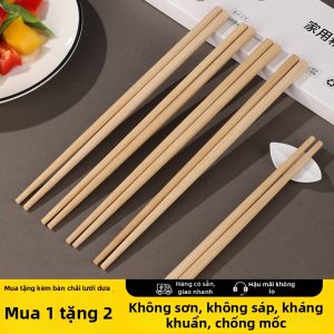 TAFUMAN | Đũa Tre Cao Cấp Không Trượt Thiên Nhiên An Toàn Thực Phẩm Không Sáp