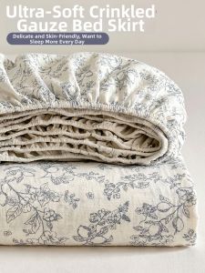 KAMONI | Double Layer Gauze Bed Cover for Summer