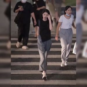 ถูกเปลี่ยนแปลง: Top-show💖พร้อมส่ง👖กางเกงเอวสูง กางเกงทรงบอย9ส่วน กางเกงผ้าฝ้ายลินิน ยืดหยุ่นกำลังดี เนื้อผ้าดีมาก