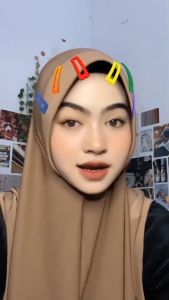 Jilbab Bergo Hamidah Jersey Premium Hijab Instan Sport Terbaru Size M