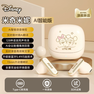 Comfortable Half-In-Ear True Wireless Bluetooth Earphones AI Meeting Assistant High Sound Quality Real-Time Translation Learning