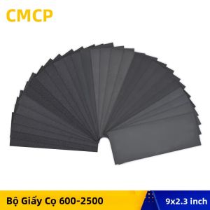 CMCP Bộ Giấy Nhám 70 Chiếc Để Đánh Bóng Kim Loại Gỗ Ô Tô Giấy Nhám Mài Mòn Khô/nước 600-2500 Grit - Dụng Cụ Mài Mòn Chế Biến Gỗ