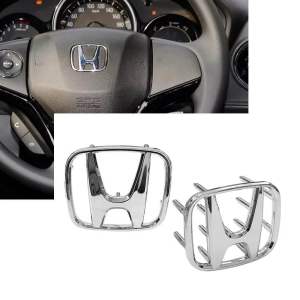 Logo vô lăng Honda được gắn trên nắp túi khí  xe Honda City Civic CR-V HR-V Accord BR-V JAZZ Brio