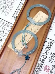 Bamboo Lotus · Heart Moving "Lotus Bracelet Womens Bracelet Chinese Ancient Style Bracelet Accessible Luxury Sense New Chinese Style Hand Weaving Bracelet