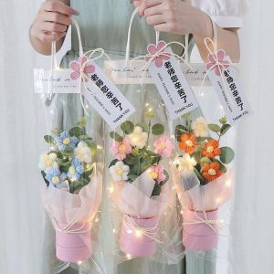LED Handmade Woven Bouquet: A Unique Wedding Decoration Gift