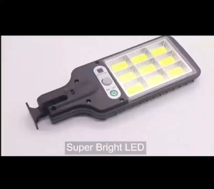 Solar Induction Sensor Street Lamp Outdoor Waterproof COB LED With Remote Control