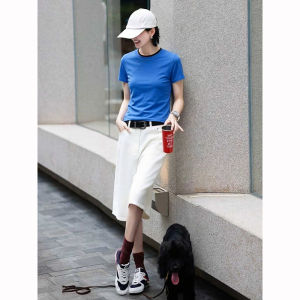 BOGUDU | Fashionable Casual Two-piece Set Short-sleeve Tee and Shorts