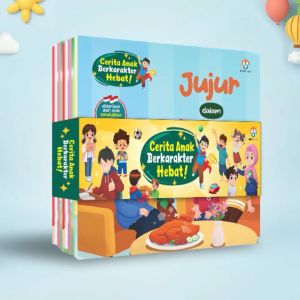 Seri Cerita Anak Berkarakter Hebat - Buku Cerita Anak Isi 17 Buku [Pustaka Hulwah x Ziyad]