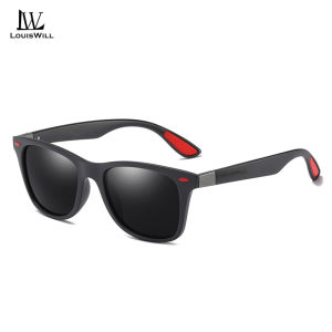 LouisWill Men Sunglasses Polarized Sunglasses UV400 Sunglasses Day Night Dual Use Safety Driving Night Vision Eyewear Light Weight TR Sport Sun Glasses with Free bag for Men Women