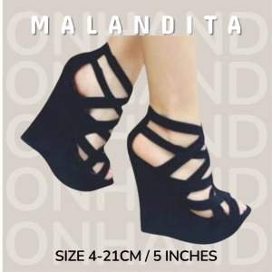 MALANDITA LILIW WEDGE SANDALS ONHAND OHJUN40-2W4W