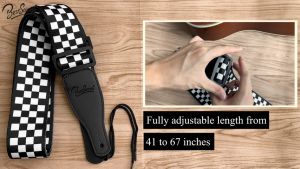 สายสะพายกีตาร์ อุปกรณ์ดนตรี สายสะพายกีตาร์ สายสะพาย สายสะพายกีต้าร์ผ้า