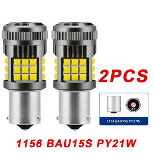 Yirui 2pcs Automobile Accessory LED Canbus 3030 36SMD Turn Signal Light Anti-strobe 1156 1157 7440 7443 With Fan Tail Brake Bulb
