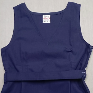 Waist/Pinggang 22-42 Length/Labuh 24-42 PhD School Uniform Primary Dress - Navy | Baju Pinafore Sekolah Rendah Perempuan