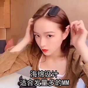 (2PCS/SET) Jepitan Penebal Penambah Volume Rambut Jepit Hair Bump It Model Velcro Alat Sasak Rambut Bantal Volume Rambut