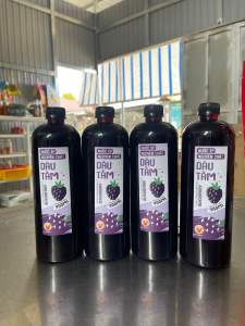 Combo tiết kiệm 4 chai nước cốt dâu tằm lớn chai 900ml siro syrup