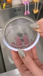 Afur saringan keranjang bak cuci piring wastafel stainles saringan afur saringan sampah JS-5