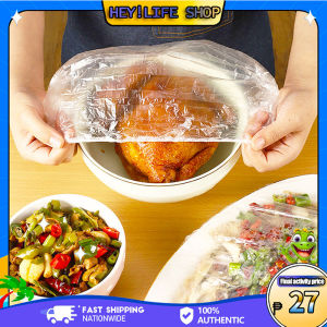 100pcs Cute Teddy Bear Disposable Cling Film Cover Odorless Household Food Grade Preservation Bowl Cover PE Cling Film