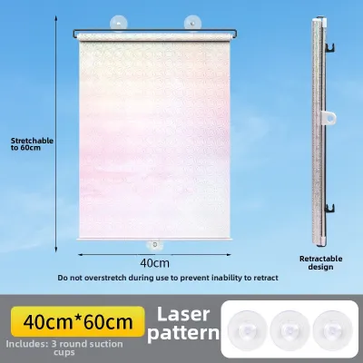 Adjustable Sunshade Insulating Shade for Windows Cars Balconies and Offices