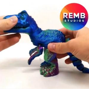 CUERO Mainan Dinosaurus T-REX Artikulasi Edukasi Anak Terpopuler