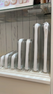 Brickbox ชุดรวมเซ็ท 4 Size (x3 set) กล่องอเนกประสงค์ กล่องจัดระเบียบ แบบพลาสติกใส มีซิป พกพาได้