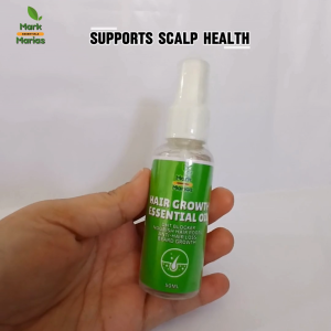 Mark and Marias Hair Growth Essential Oil 50ml Premium Hair & Scalp Care Oil Rosemary Castor Argan Jojoba & Coconut Nourishing Formula Helps Reduce Hair Breakage Supports Healthy-Looking Hair Lightweight Daily Hair Care for Men & Women Travel Friendly
