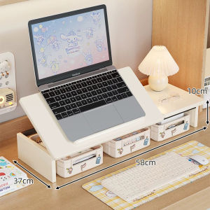 evesigar | Adjustable Elevating Computer Stand Notebook Desk Support Multiple Level Riser