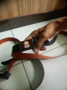 Gesper Sekolah SMK/SMA Pria dan Wanita - Ikat Pinggang SMA/SMK Kulit Sintetis 105cm-150cm