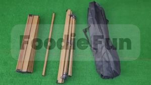Outdoor Egg Roll Table Portable Height Adjustable Folding Aluminum All Terrain Foldable Camping Picnic BBQ Egg Roll
