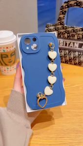 DA1332 GC05 SOFTCASE GELOMBANG UNTUK REALME 5 5i 5S 8 9i C2 C11 C12 C15 C17 C20 C21Y C25 C25Y C30 C31 C33 C35 MOTIF RANTAI LOVE