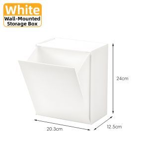 Home Wall-mounted Storage Rack Organizer Japanese Style No Drill