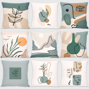 Fashionable Abstract Geometric Sofa Decorative Pillow