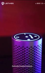 IL - Speaker Lenyes Portable S812 40W 360° of voice wireless bluetooth hifi stereo portable speaker powerfull bassWaterproof