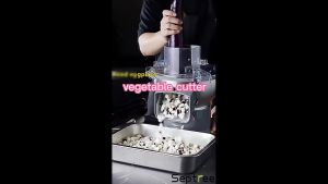 Máy thái rau củ quả công nghiệp đa năng thái lát thái sợi thái hạt lựu cắt khoai tây chiên thương hiệu Septree M1 công suất 1200W - Hàng Nhập Khẩu