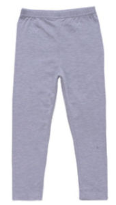 Korean Style Childrens Spring Autumn Long Pants Baby Girls Candy Color Base Layer Pants Modal Thin Nine Points Trousers White