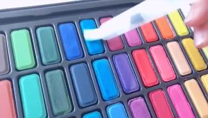 Professional Watercolors Set 24/36 Colors Pigment for Watercolor Painting With Paint Brush&Watercolor Paper Painting Set