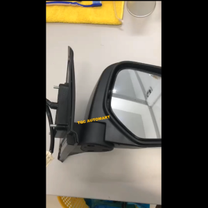 ORI MITSUBISHI TRITON L200 KA4T/KB4T AUTOFLIP SIDE MIRROR DOOR RIGHT LEFT CERMIN SISI PINTU KIRI KANAN CHROME (7 WIRE)