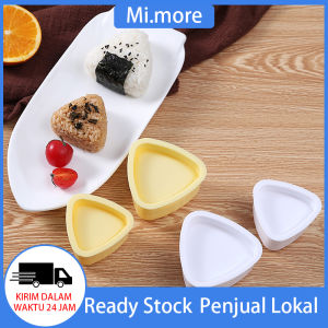Mi.more Cetakan Nasi Onigiri 2pcs / 4pcs Bentuk Bunga & Segitiga
