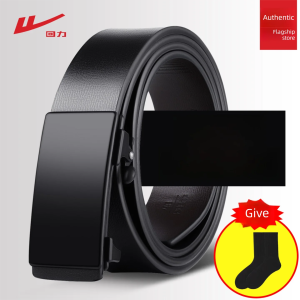 Warrior | Trendy Auto Buckle Leather Belt for Men and Youth