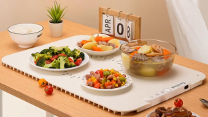 Constant Warm Chopping Board Foldable Household Heating Warm Dishes Bao Fan Insulation Silicone