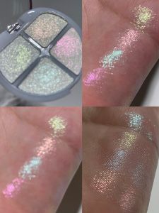 Colorgram Quad Eye Shadow Palette Highlighter 24 New Plant Dye Advanced Eyeshadow Pearl Shimmer Korean Makeup Beauty Tool