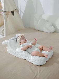 Gối chống trào ngược cho bé cao cấp điều chỉnh được độ nghiêng gối định hình cho bé ngủ đúng tư thế chống bẹt đầu 3in1